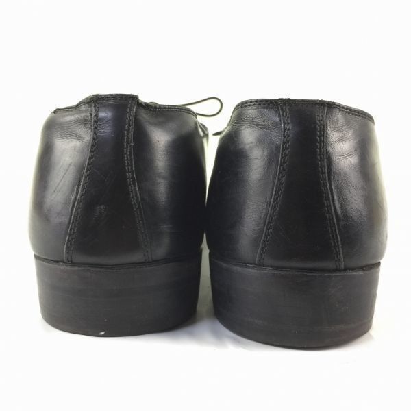 Vintage Ferragamoフェラガモ ビジネスシューズ〈黒/BLACK〉ストレート 