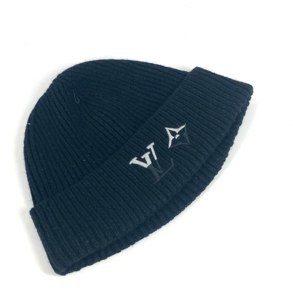 ヴィトン デュアル ロゴ刺繍 カシミアビーニー キャップ M79081 帽子 louis-vuitton-lv-dual-beanie--
