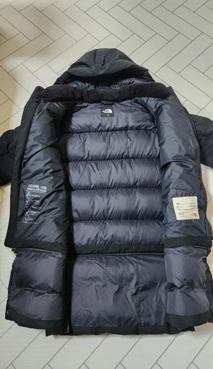 THE NORTH FACE ザノースフェイス キッズ ロングダウンジャケット ロング丈 110