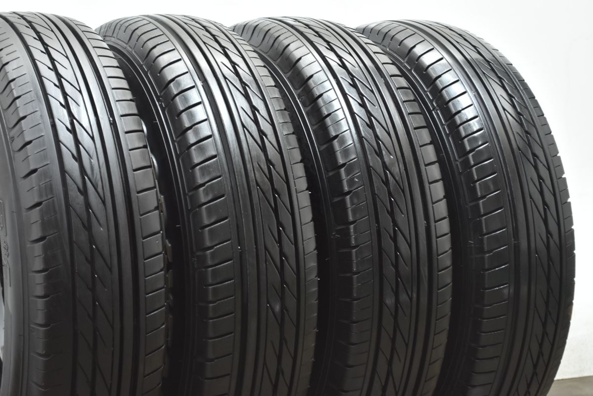 バリ溝 ROAD MAX 15in 5.5J 45 PCD139.7 グッドイヤー イーグル 1 ナスカー 195 80R15 LT NV350 キャラバン ホワイトレター FFCRYSTALESIA_COM