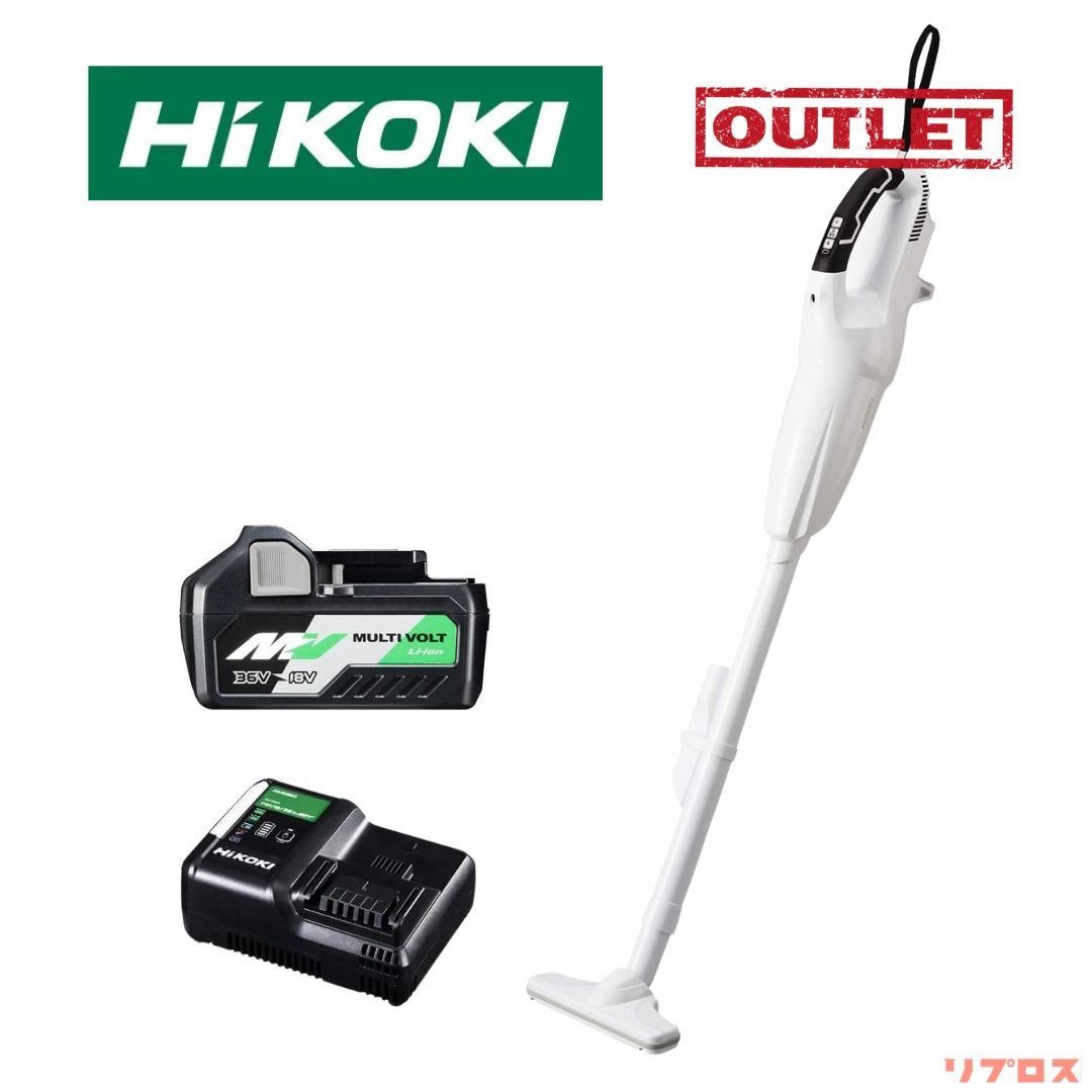 未使用 HiKOKI ハイコーキ 18V コードレスクリーナー パネル