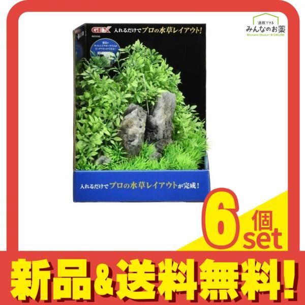 GEX 癒し水景 アクアキャンバス 1個入 F-L 6個セット