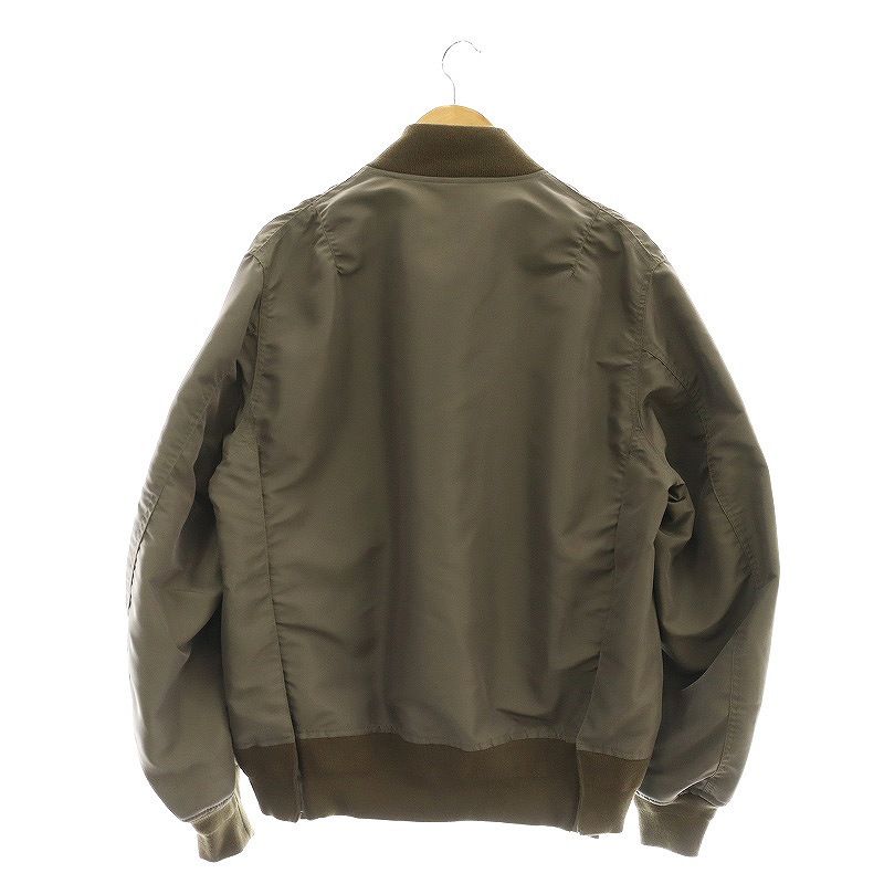 sacai SCM-011 MA-1ジャケット カーキ Blouson サイズ2 sacai] MA-1 Blouson – MaW SAPPORO