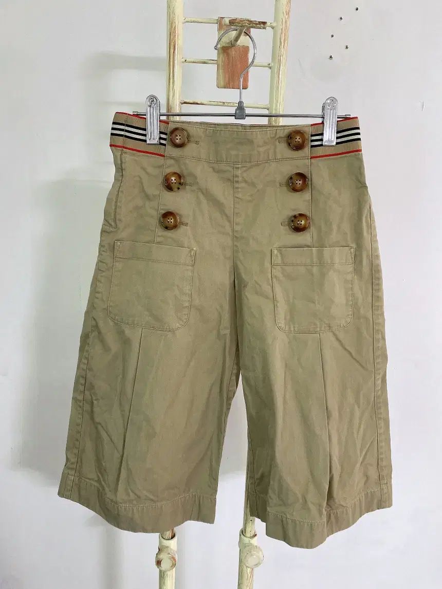 キッズ 6Y 116CM バーバリーキッズポケットコットンパンツ