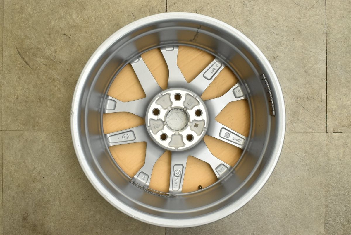 新車外し品】レクサス LBX Elegant 純正 17in 7J +40 PCD114.3 4本 