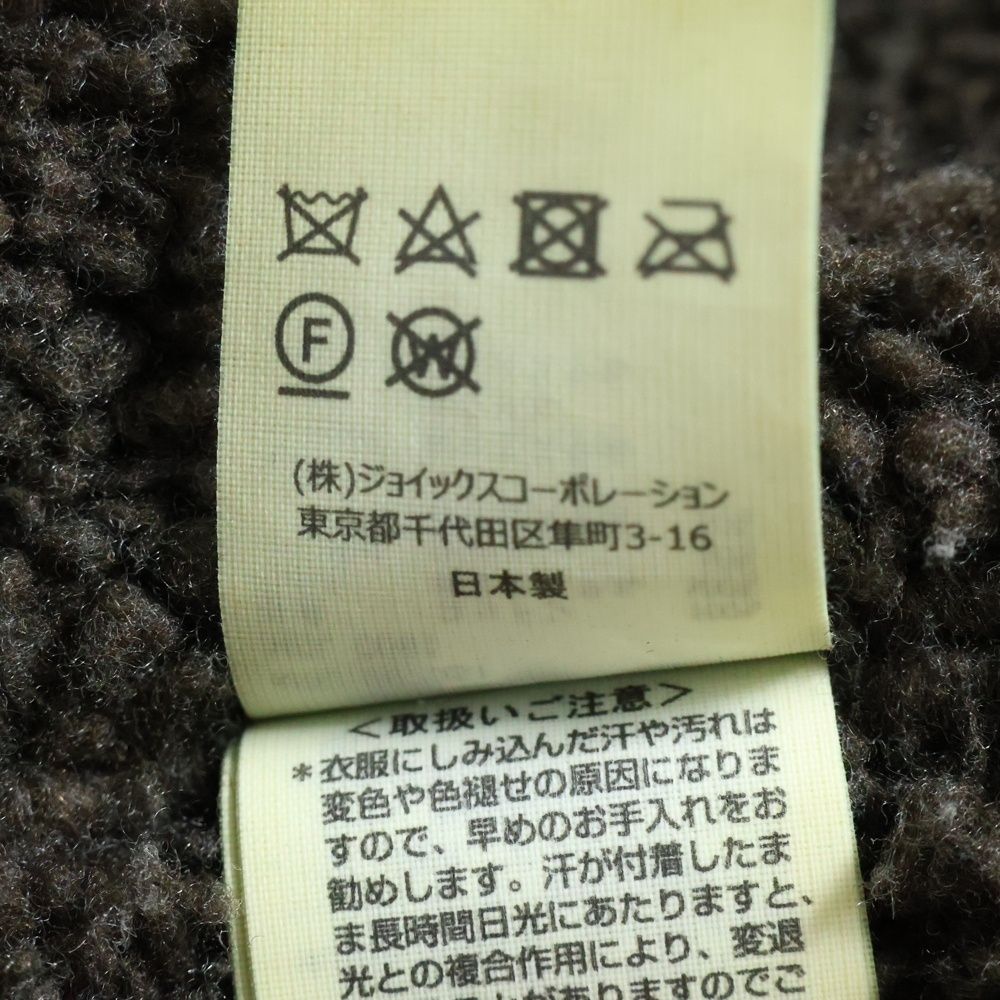 The DUFFER of St.GEORGE ザダファーオブセントジョージ 裏ボア ジップアップジャケット ブルゾン インディゴ DF-CD-77859 KANDAIZUMI_COM