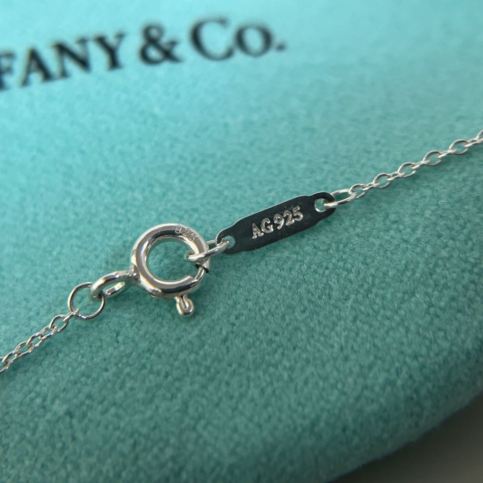 美品 ティファニー ネックレス チェーン AG925 TIFFANY - メルカリ