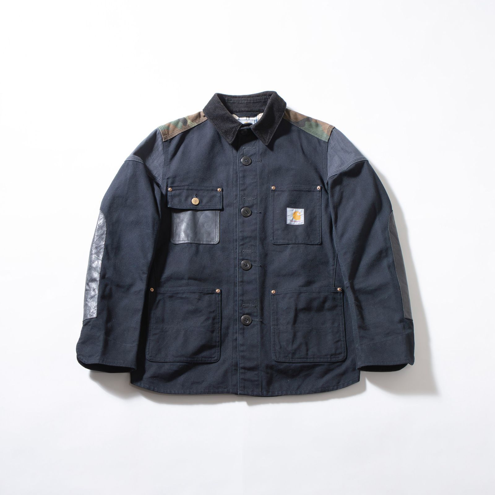 JUNYA WATANABE MAN×Carhartt ジャケット Junya Watanabe MAN x Carhartt Chore Jacket | Black | FARFETCH