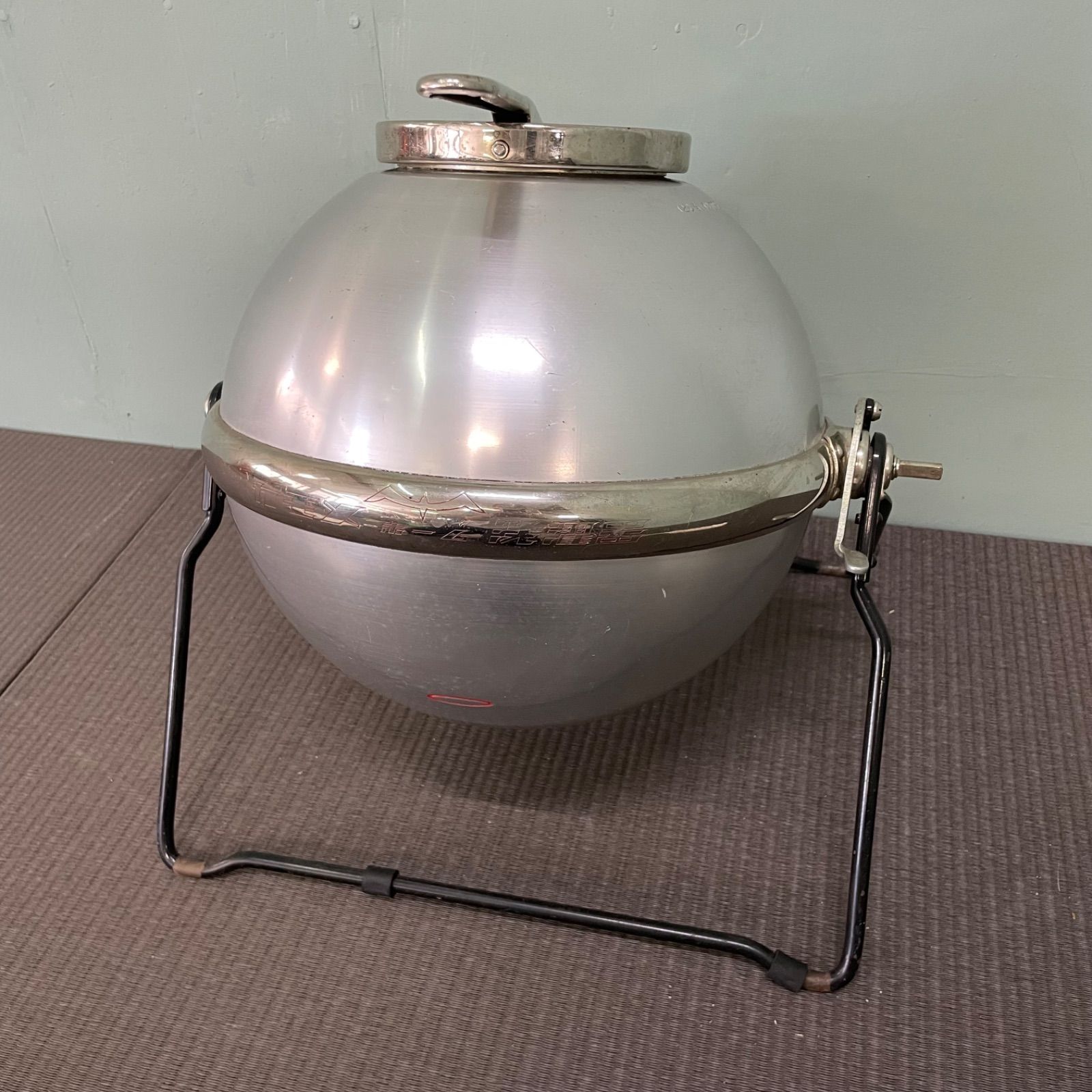 カモメホーム洗濯機 林製作所 球体 手回し式　昭和レトロ カモメホーム洗濯機 林製作所 球体 手回し式 昭和レトロ
