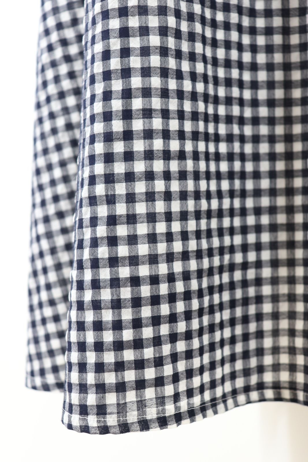 Rene☆ルネ Lady Check ギンガムチェックワンピース 5327950 黒白 2023