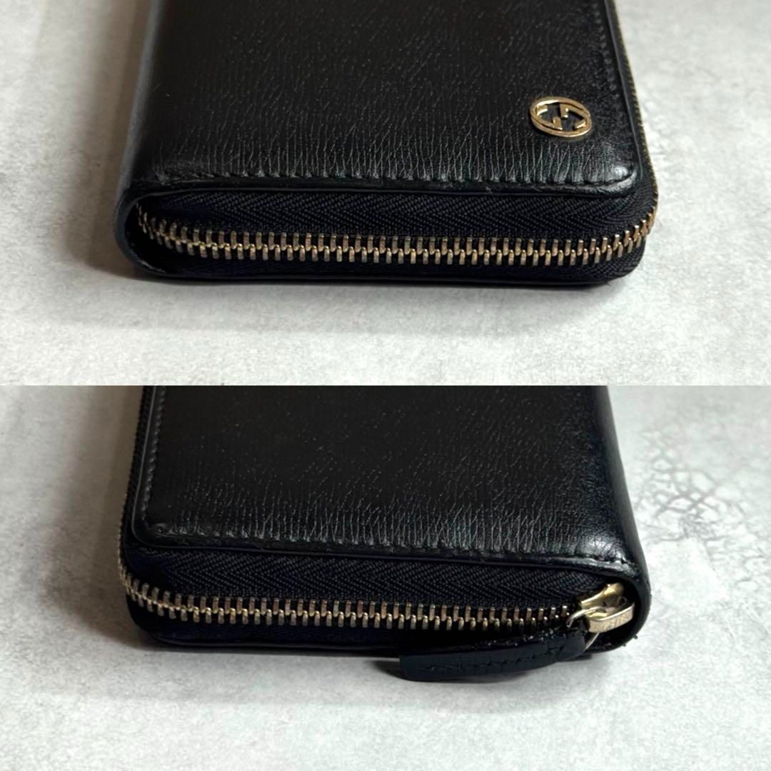 GUCCI グッチ / インターロッキングGジップアラウンドウォレット 長