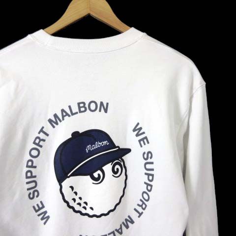 クラブハウス club haus マルボン MALBON GOLF コラボ 希少 スウエット 