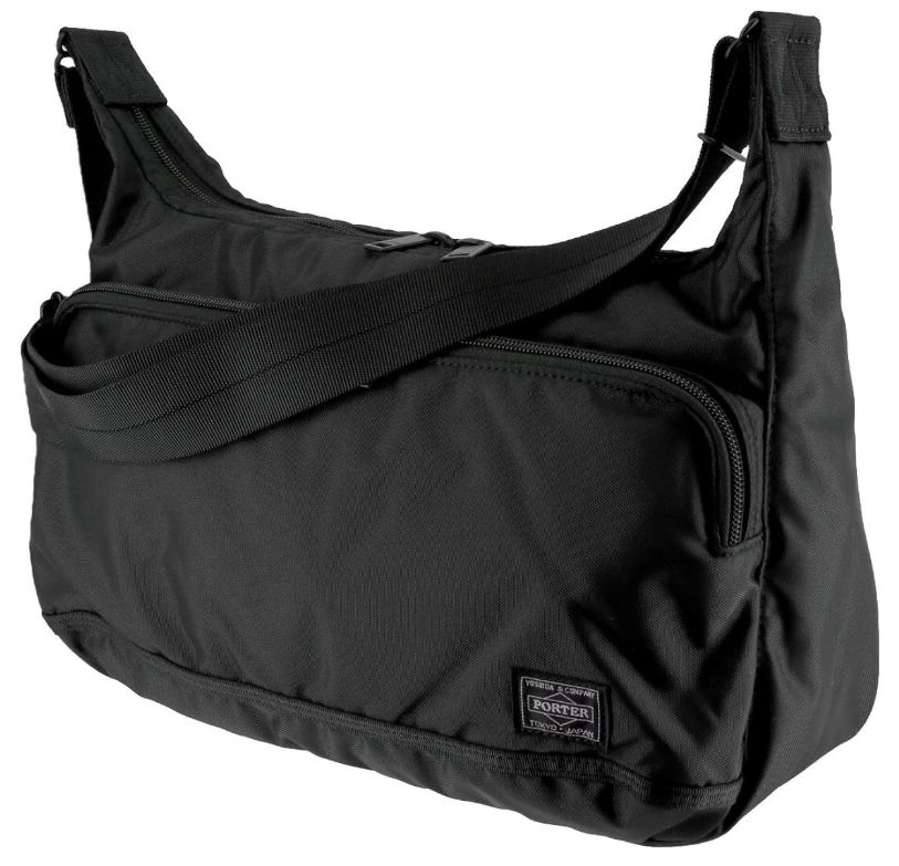Porter ポーター フラッシュ ショルダーバッグ|クロスボディバッグ 689 ー 05938 ブラック 販売