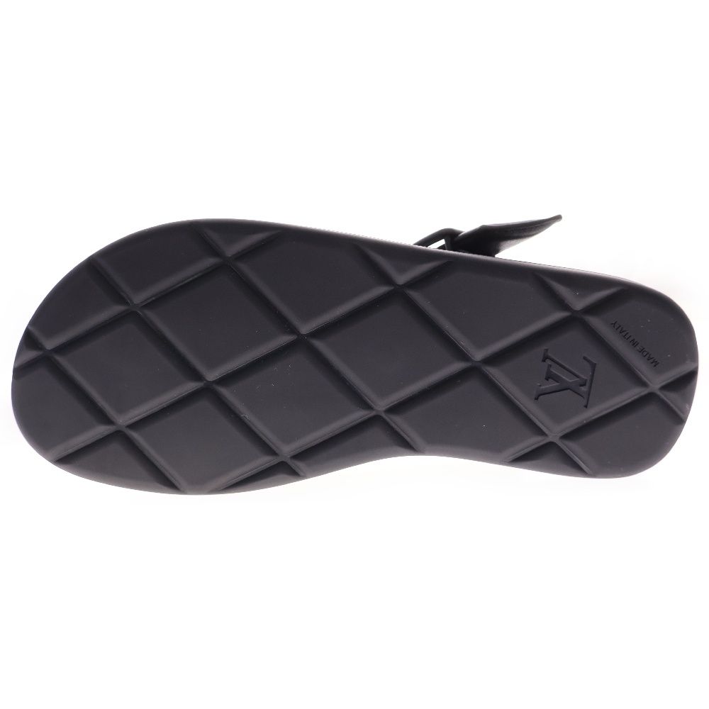 LOUIS VUITTON (ルイヴィトン) LV ヴェニス・ライン サンダル ブラック  