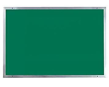 5営業日で発送 ハイロジック ステンレス掲示板レザーグリーン貼