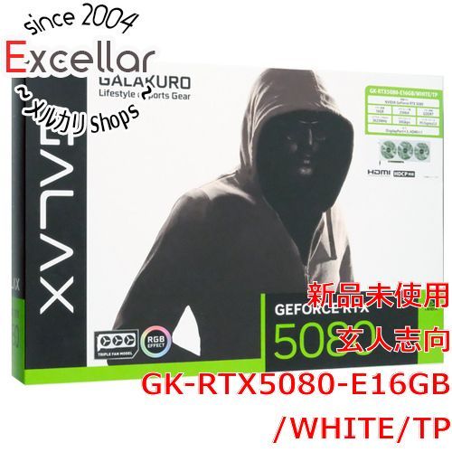 bn:1] 玄人志向グラボ GK-RTX5080-E16GB/WHITE/TP PCIExp 16GB