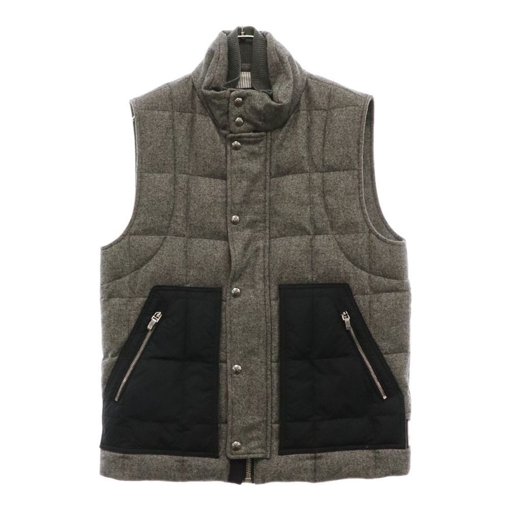 モンクレール　ガムブルー　ウールダウンベスト MONCLER GAMME BLEU (モンクレール・ガム・ブルー) GILET ウール