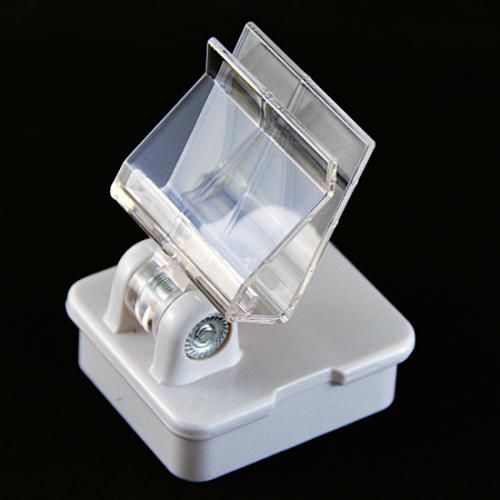 パネラック 白 W45×D60 【50個入】 ｜送料無料 パネルやPOPの取付に マグネットパネルホルダー ホワイト 【会社名・店舗名等の法人名義、団体名はきOK】