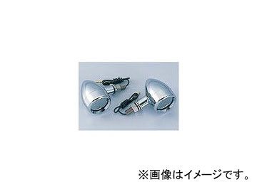 2輪 CF POSH グッドフェローズ 汎用ウインカー 203503 ニュースクールウインカー メッキレンズ 入数：1セット(左右)