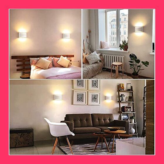 ウォールライト屋内 背景の壁ランプクリエイティブ木製寝室のベッド