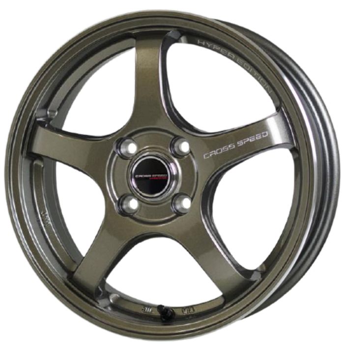 ホイール4本セット CROSS SPEED CR5 ブロンズメタル 17インチ 7.5J 38 4H-100