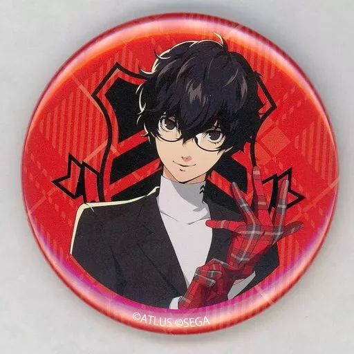 中古】バッジ・ピンズ 主人公(P5R) 「ペルソナシリーズ×神戸観光局