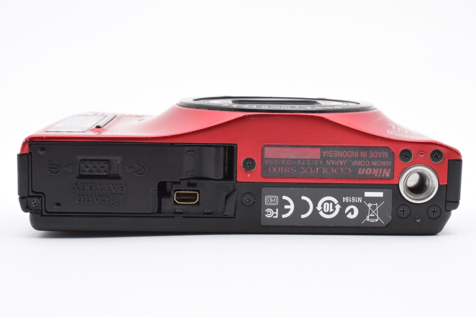 【ジャンク品】デジタルカメラNIKON　COOLPIX S8100 Amazon | Nikon デジタルカメラ COOLPIX S8100 フラッシュレッド