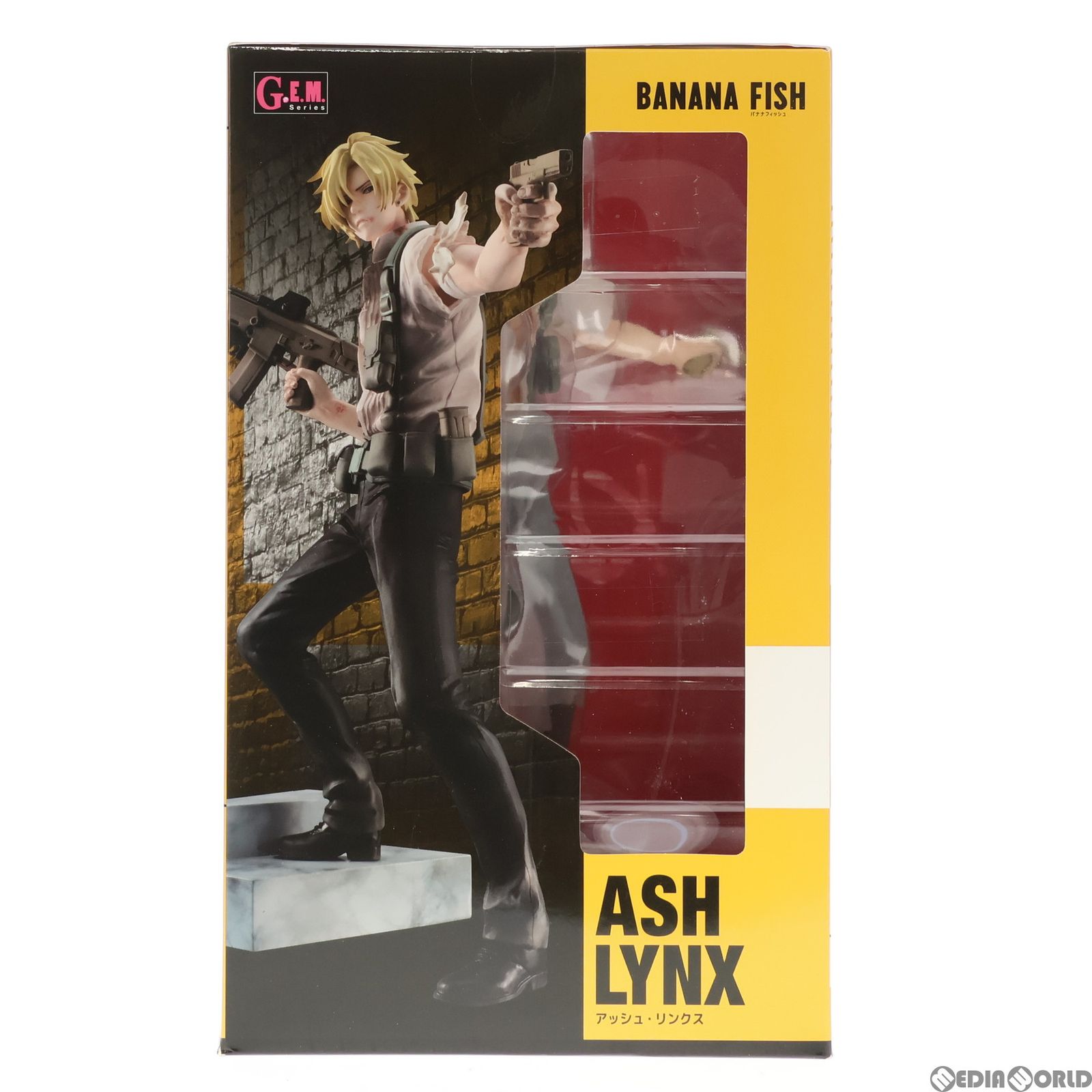 フィギュア　[ランクB] G.E.M.シリーズ アッシュ・リンクス 「BANANA FISH」 メガトレショップ＆Loppi＆オンラインショップ限定 Amazon | 【限定販売】【特典】G.E.M.シリーズ BANANA FISH