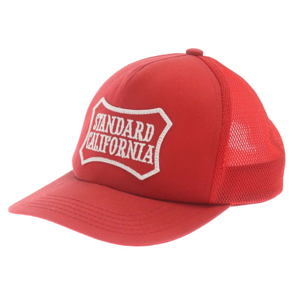 希少！！Standard California ベースボールキャップ レッド STANDARD CALIFORNIA (スタンダード カリフォルニア) フロント