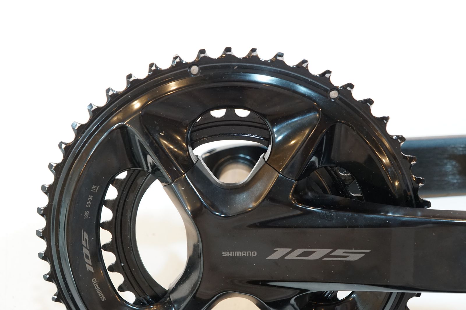 【美品】ULTEGRA fc-r8100（52/36）165mmショートクランク ULTEGRA CRANKSET 2X12s