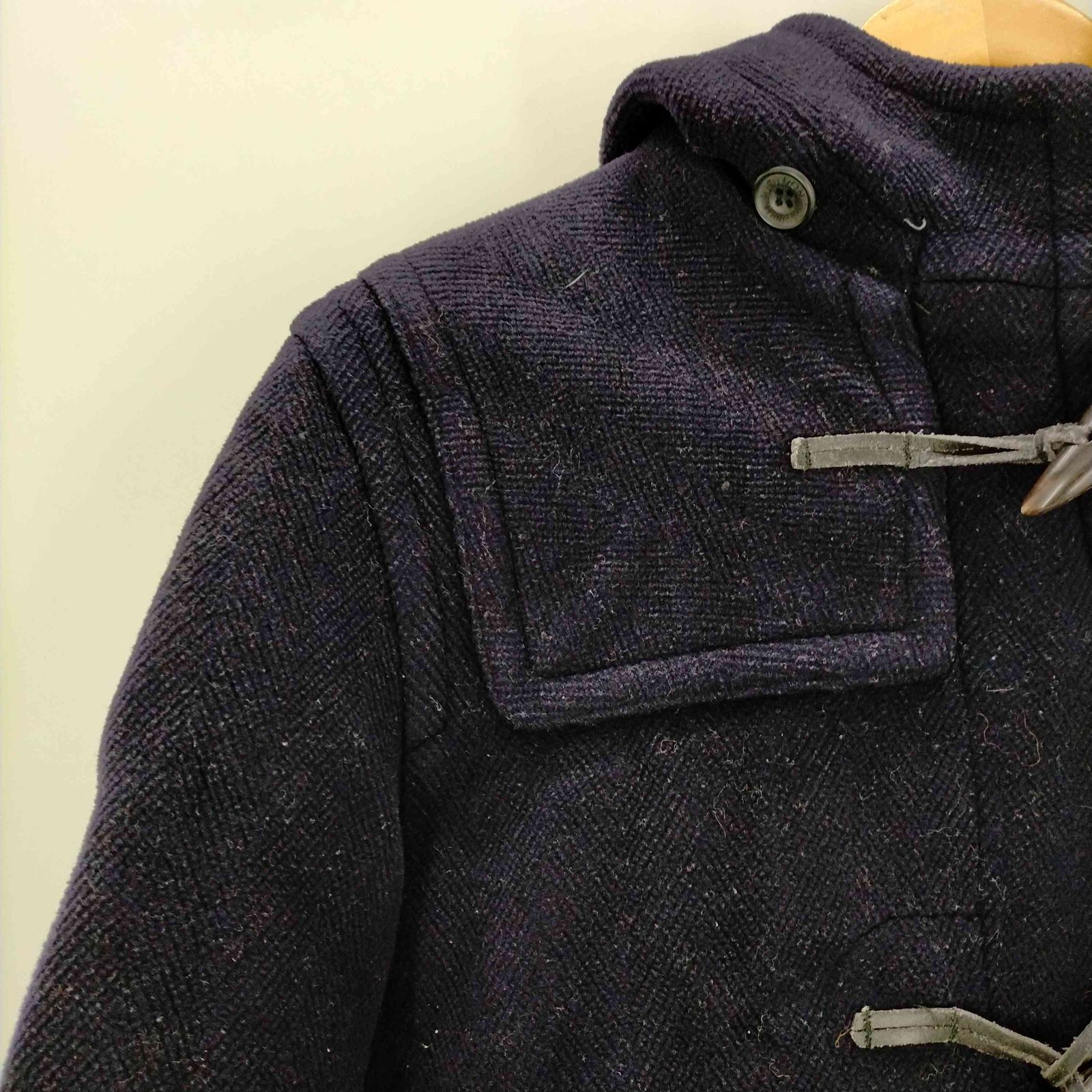 【美品】ロンドントラディション　シップス　ヘリンボーン　ロングダッフルコート ロンドントラディション コート ダッフルコート SHIPS 別注