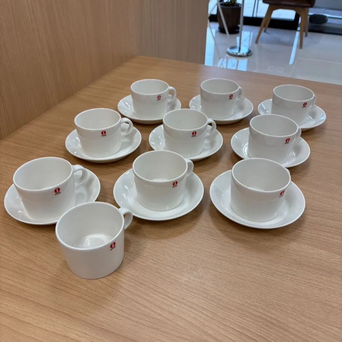 EL5 iittala イッタラ カップ-ソーサー まとめ 9脚 カップ1点 FJ10236