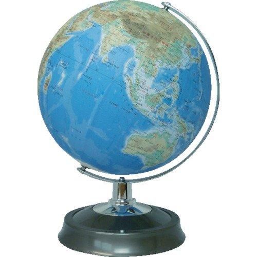 2営業日で発送 昭和カートン 地球儀 地勢図タイプ 26cm