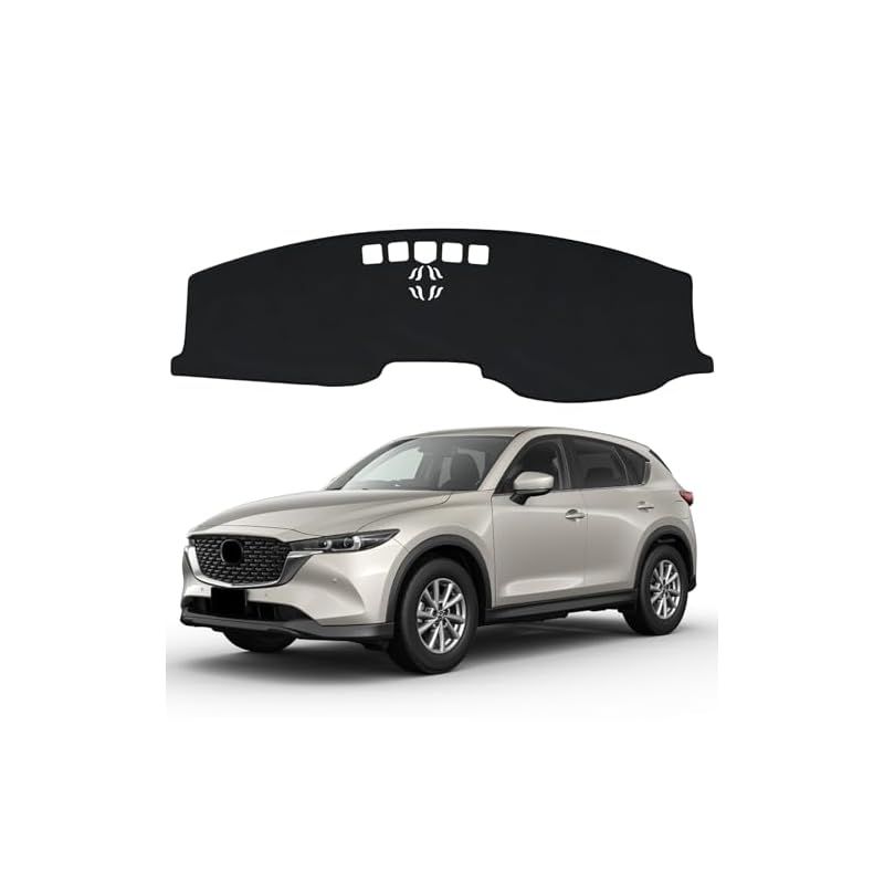 新型 マツダ CX-5 KF系 CX-8 KG系 ダッシュボードマット 車種専用設計 CX5 CX8 日焼け防止 車内 ダッシュボードカバー ダッシュボード 保護マット インテリア アクセサリー 内装パーツ (マツダ CX-5 CX-8 HUD非装着車) 0