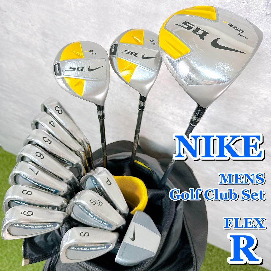 メンズ ゴルフクラブセット NIKE ナイキ TOURSTAGE ツアーステージ フルセット キャディバッグ付き 14本 フレックスR 男性 右利き K120