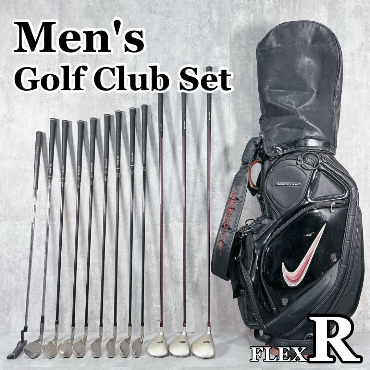 X985 キャロウェイ メンズ ゴルフ クラブ セット 14点 S200 黒