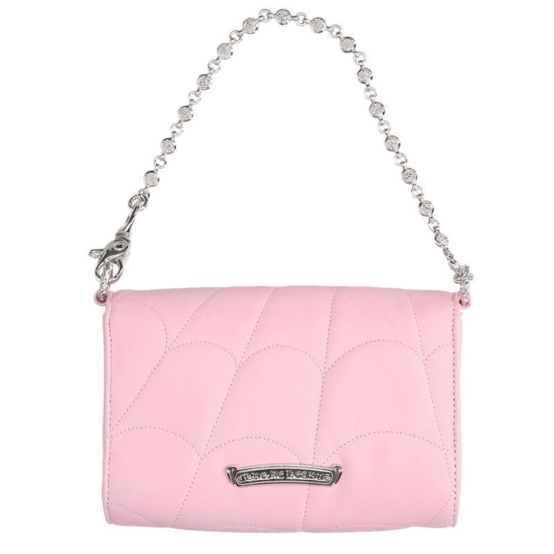 クロムハーツ ダブルCHプラス付きフローラルボールチェーン  