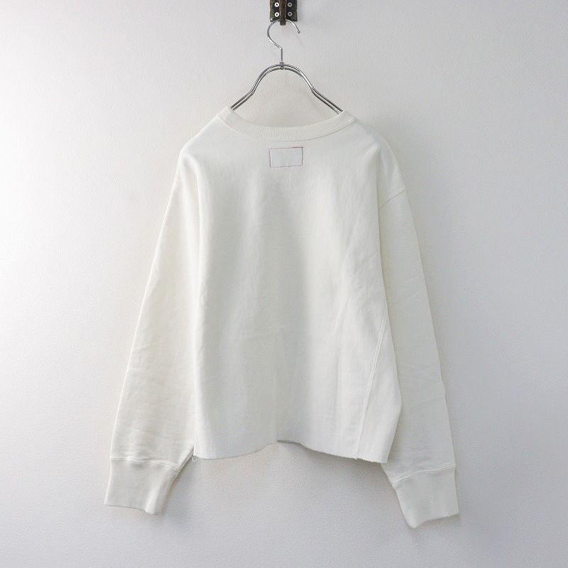 ロンハーマンヴィンテージ RH Vintage Ron Herman Cutoff Sweat Shirt カットオフ スウェットシャツ S オフホワイト 2400014377606