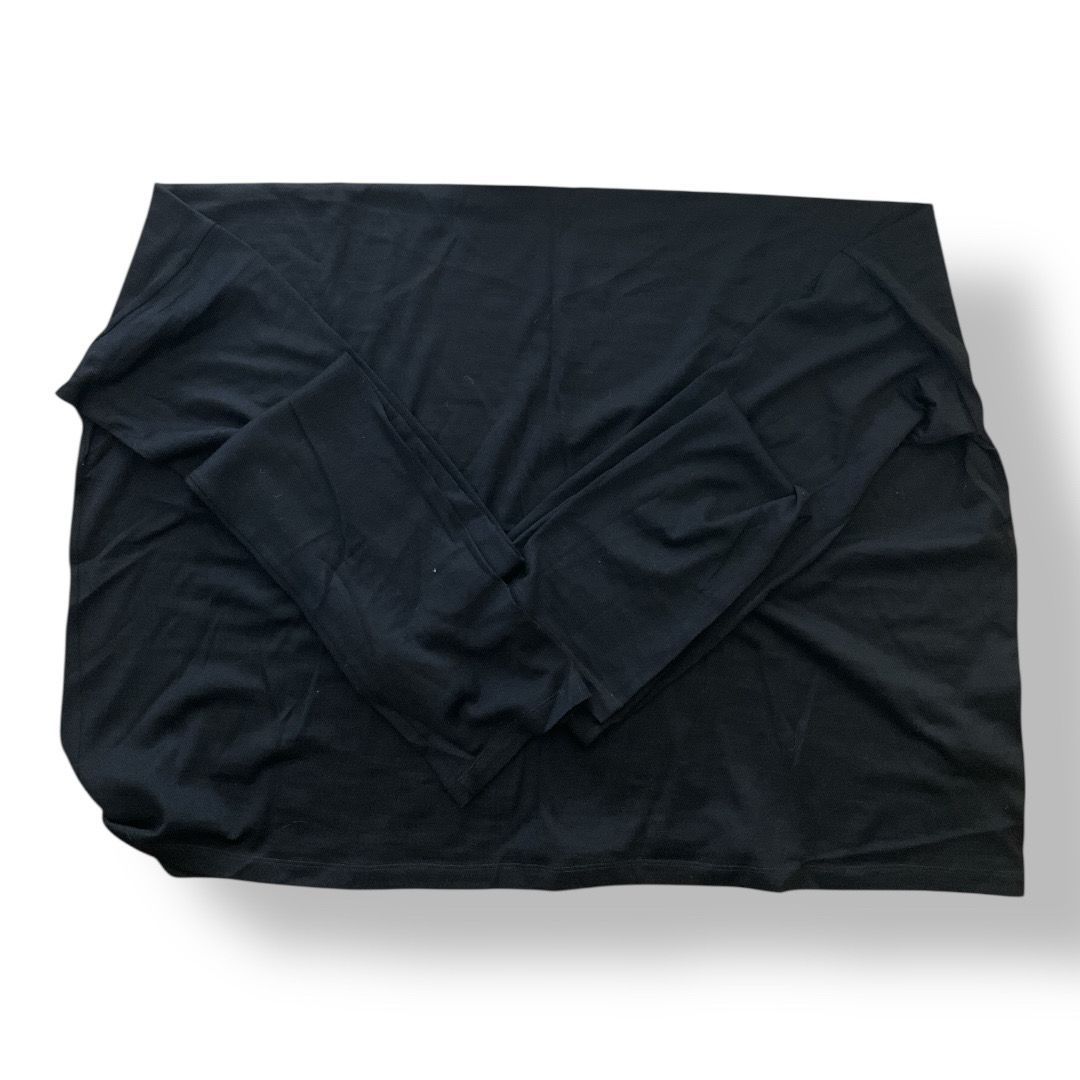 最高峰 GIA STUDIOS ジア ストゥディオス ドレープカーディガン ボレロ風 黒色 36サイズ レディーストップス 管理SK197 鍛造製