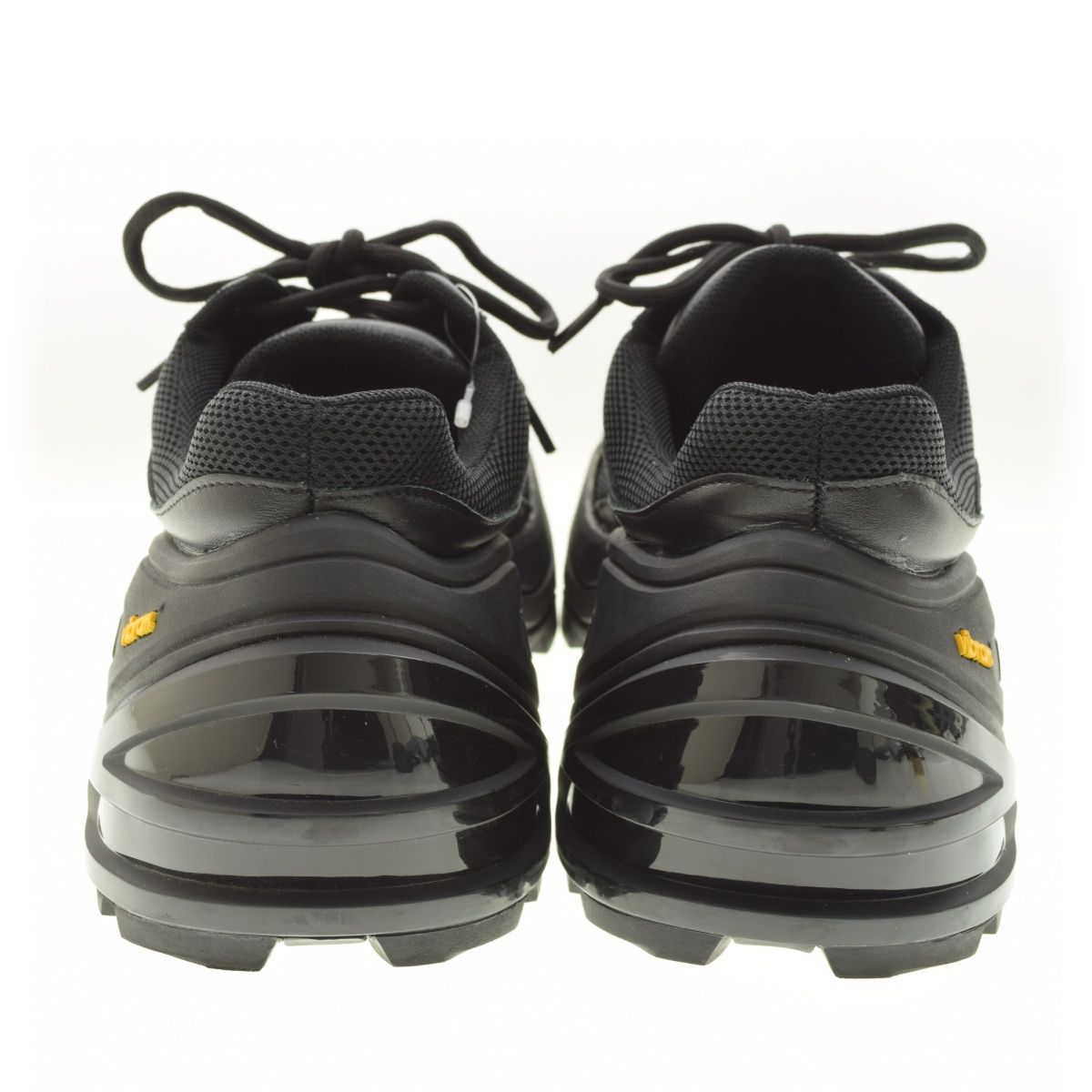 OPENINGACT×Vibram】テックハイボリュームソール ブラック レザー