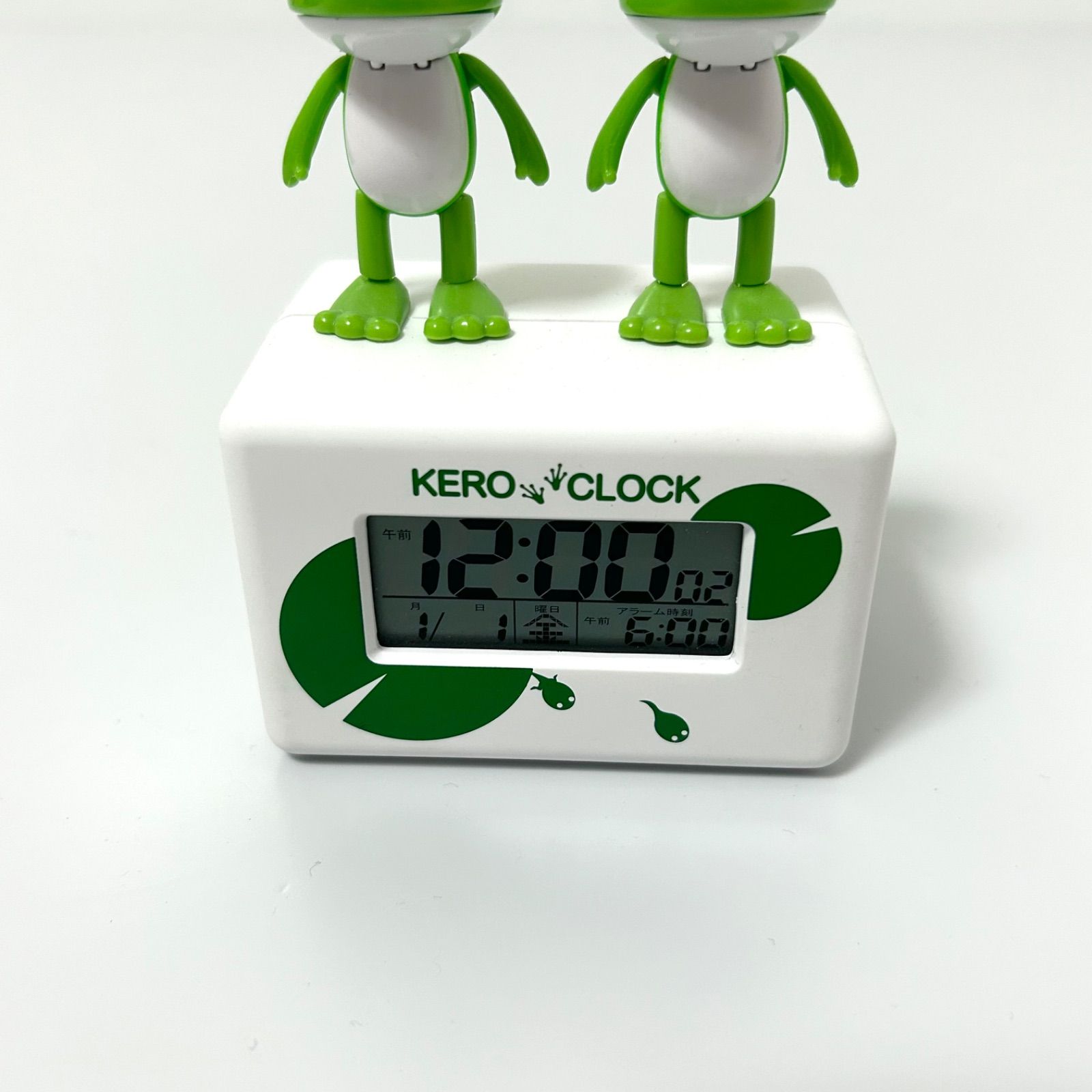 ケロクロック2 カエル時計 フィギュア付き インテリア ケロクロック2 カエル時計 フィギュア付き インテリア ケロクロック2