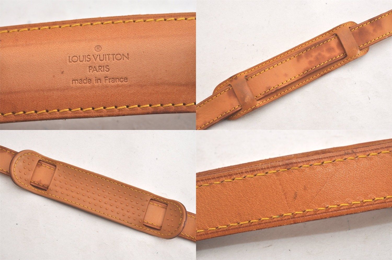 LOUIS VUITTON ルイヴィトン レザー ショルダーストラップ
