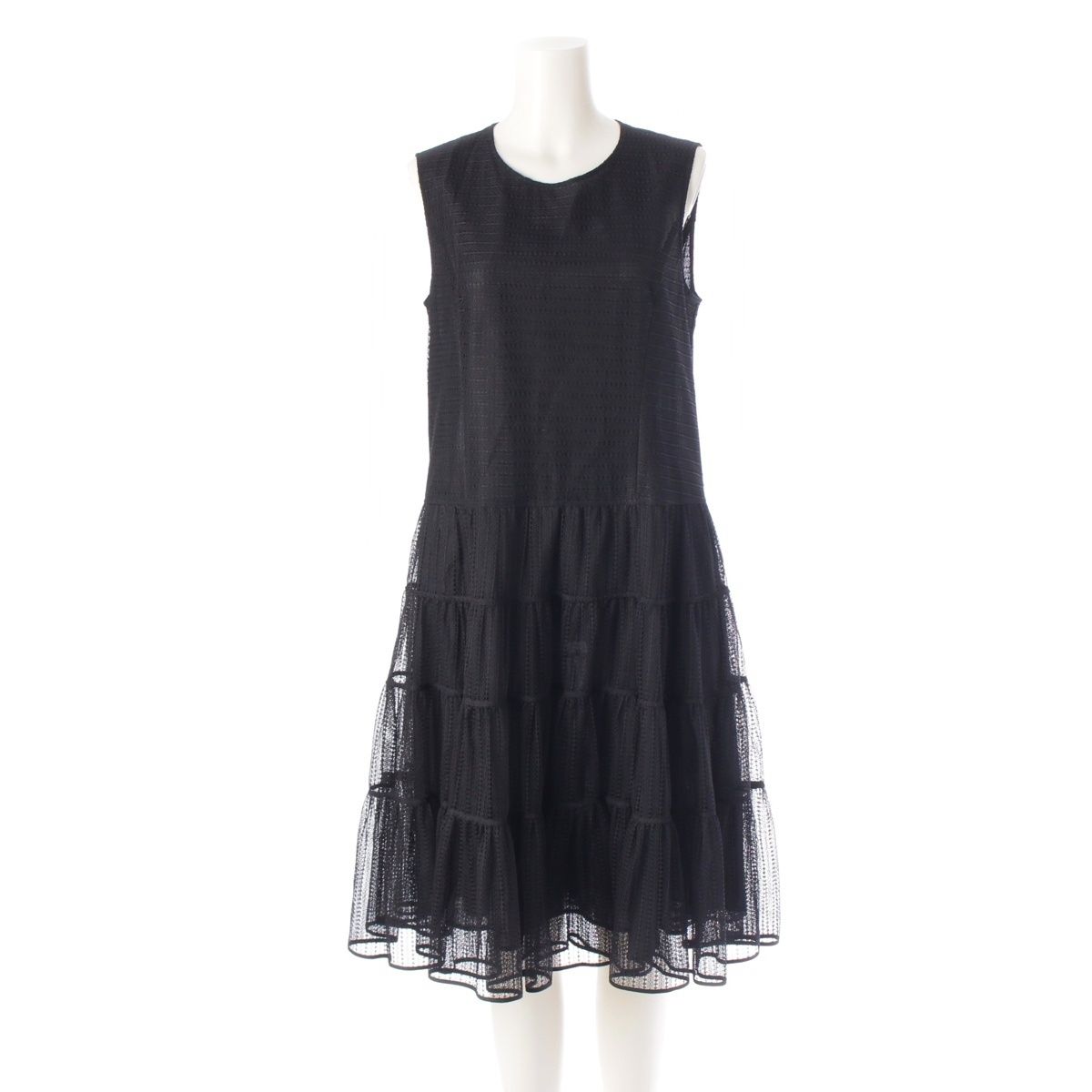 アディアム フォクシー ハナビドレス ノースリーブ ワンピース  