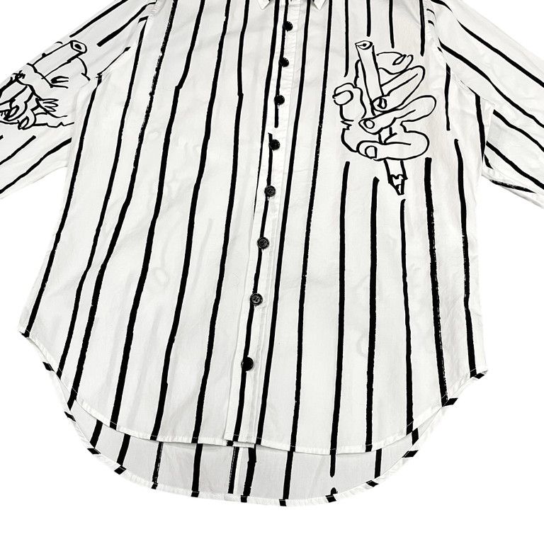 Christopher nemeth クリストファーネメス ストライプ シャツ