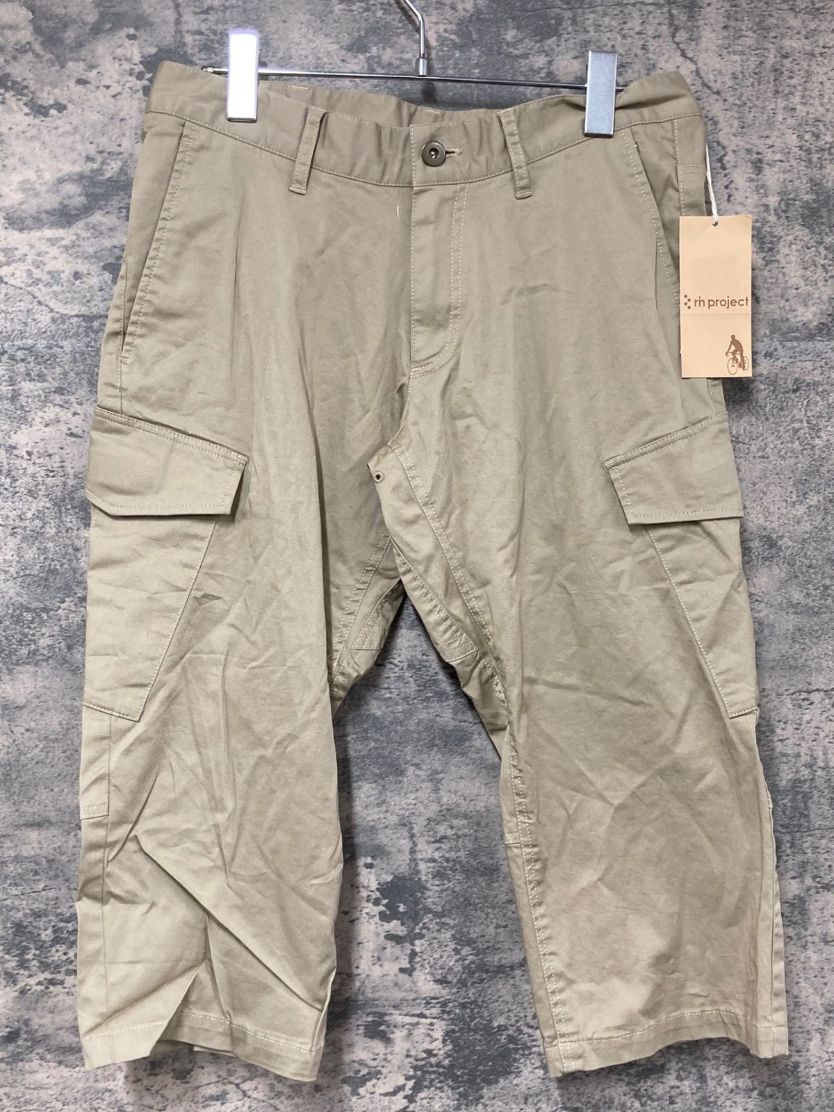 IX955 リンプロジェクト rin project サイクルパンツ 七分丈 茶 M