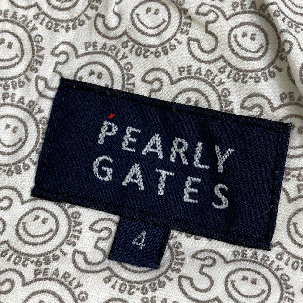 サイズ：4 PEARLY GATES パーリーゲイツ 30周年 パンツ ホワイト