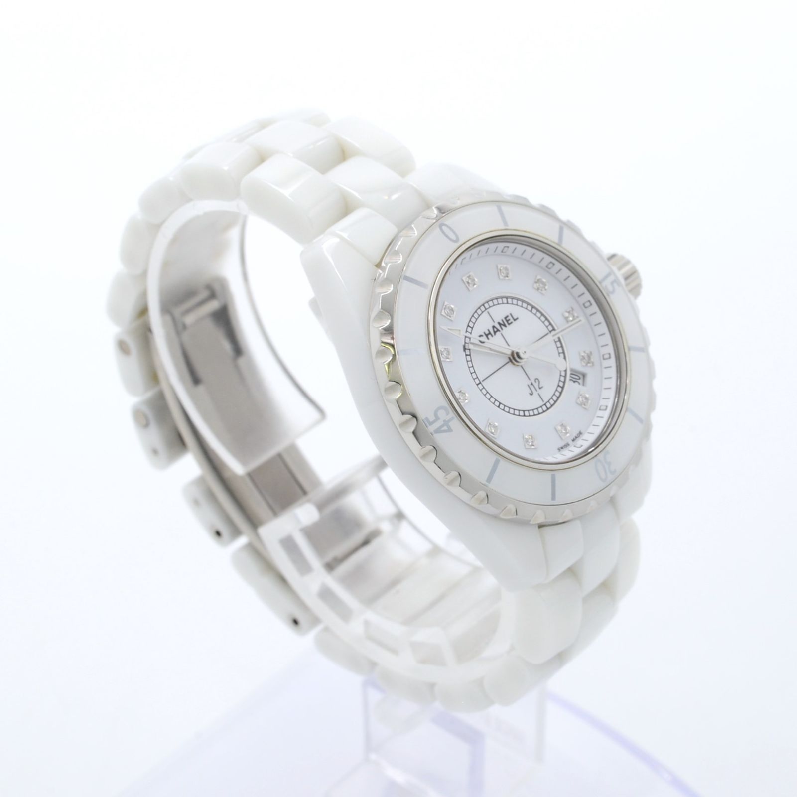 専用 出品J12 腕時計 ホワイト33ミリ 12Pレディース - アクセサリー