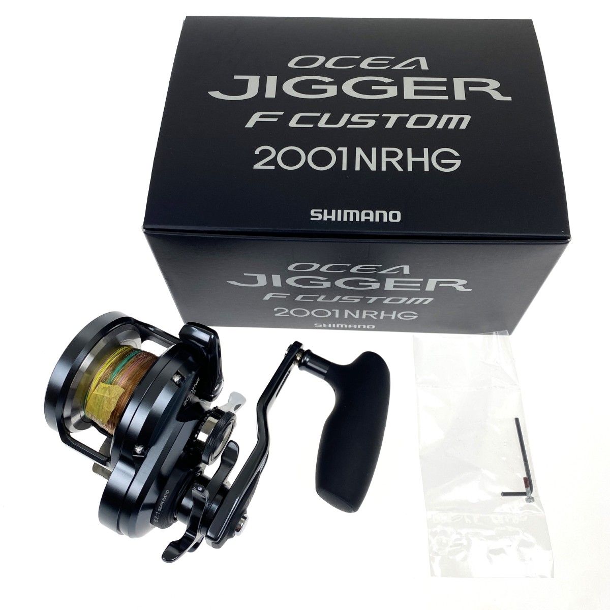 SHIMANO シマノ 19 オシアジガー F カスタム 2001NRHG 左ハンドル 04005 異音有