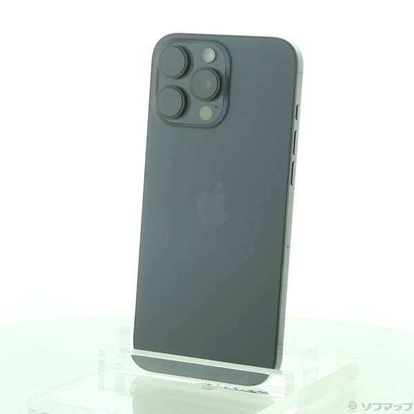 〔 〕iPhone16 Pro Max 512GB ブラックチタニウム MYWL3J A SIMフリー 258