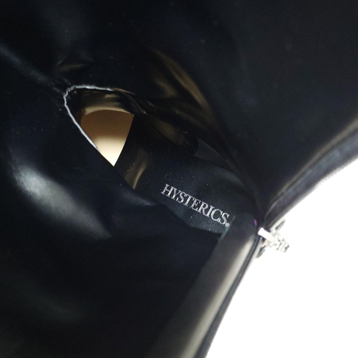 HYSTERICS ヒステリックス ロングブーツ 25 レディース - 黒 レザー KIN-KAAI_COM